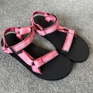 Teva Original Universal Tie Dye Pink Sorbet